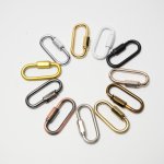 Black and white chrome-plated green ancient red ancient sand nickel French gold swimming gold spray paint gold pearl black gold bronze natural color ring 45*25 M4 lock type