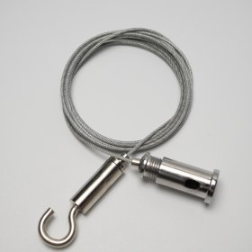 Wire sling with hook