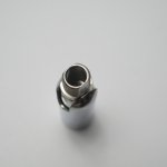 Chrome-plated universal head inner M10*9 outer M10*8 15.5*58 180 degree round head