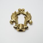 Chrome-plated green ancient gold bronze natural color ring inner teeth M10 craft flower pendant decoration