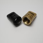 Black copper natural color ring 22*36 M15 inner teeth