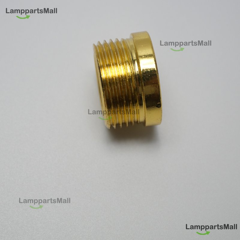 Black and white chrome-plated French gold female connector 19*15 M10 female