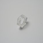 M10 transparent plastic nut