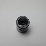 Black and white transparent lock thread buckle bushing nozzle 13*17 M10 inner thread straight thread