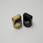 Black copper natural color ring 22*36 M15 inner teeth