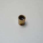 Black and white chrome-plated gold bronze natural color lock line buckle bushing nozzle 13*18