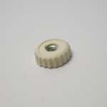 Black and white plastic d head screw nut angle adjustment handle screw nut chassis hand screw nut M4