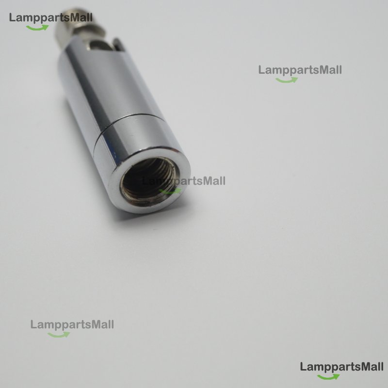 Chrome-plated universal head inner M10*9 outer M10*8 15.5*58 180 degree round head