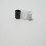 Black and white transparent lock thread buckle bushing nozzle 13*17 M10 inner thread straight thread