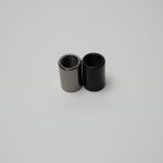 Black and white chrome-plated chrome-plated pearl black French gold socket 14*20 M10 female socket