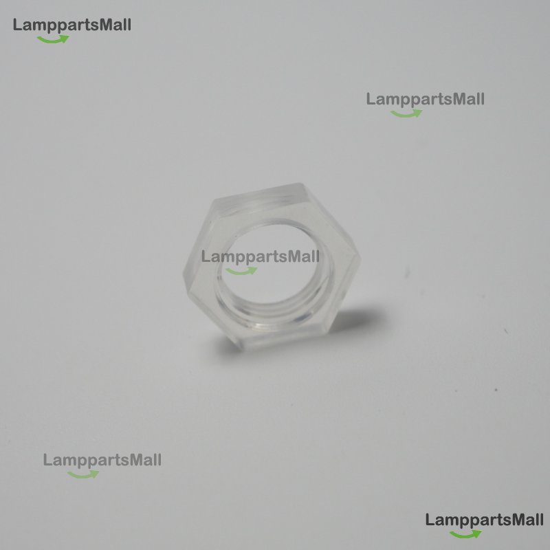 M10 transparent plastic nut