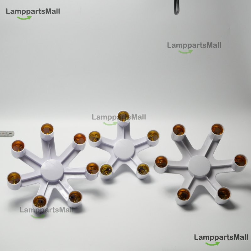 E27 lamp holder conversion head 3 heads, 4 heads 5 heads 6 heads 7 heads