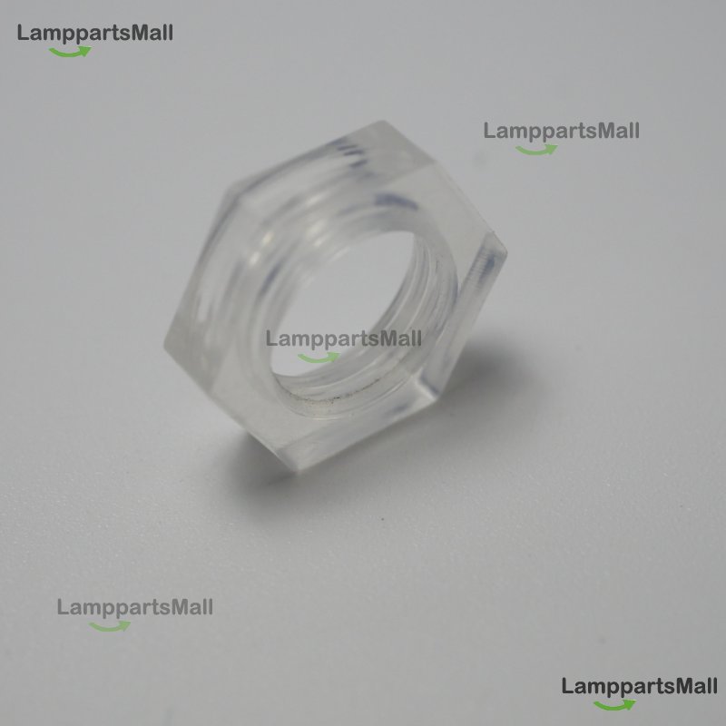 M10 transparent plastic nut