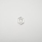 4 mm clear plastic nuts