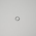 12*15mm hole small round pad, color silver