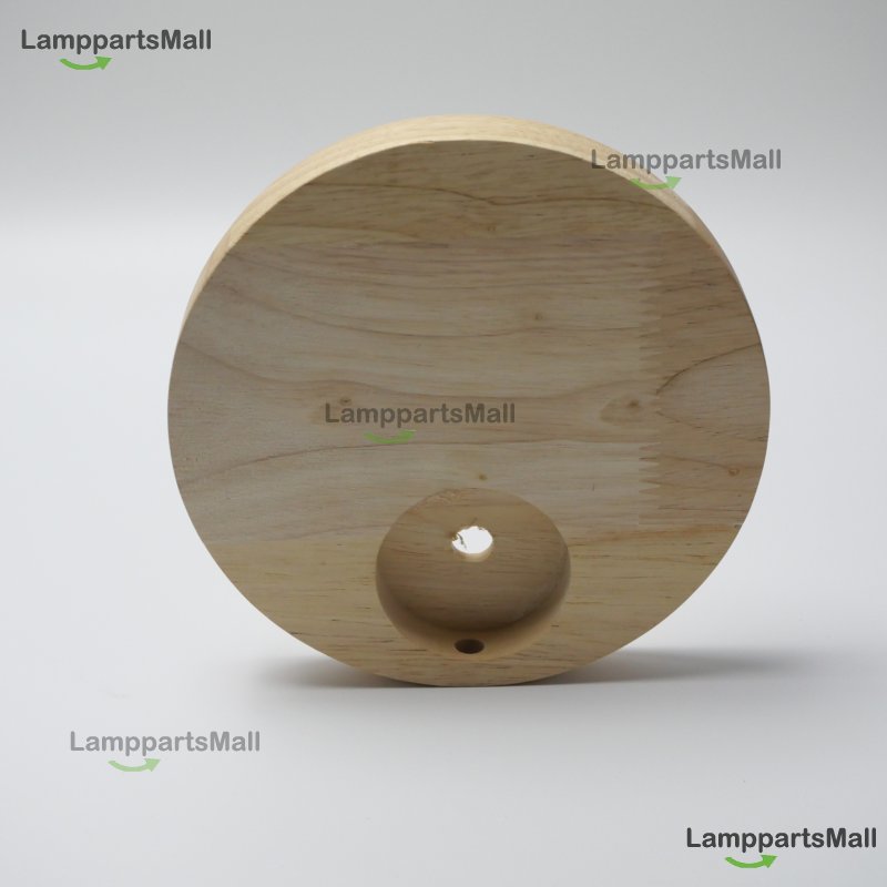 Wooden suction cup holder is suitable for chandelier hangers, lamps, etc., wood color, surface hanging 150x20