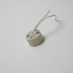 G10 ceramic lamp holder silicone wire