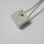 G4 ceramic lamp holder-extra small