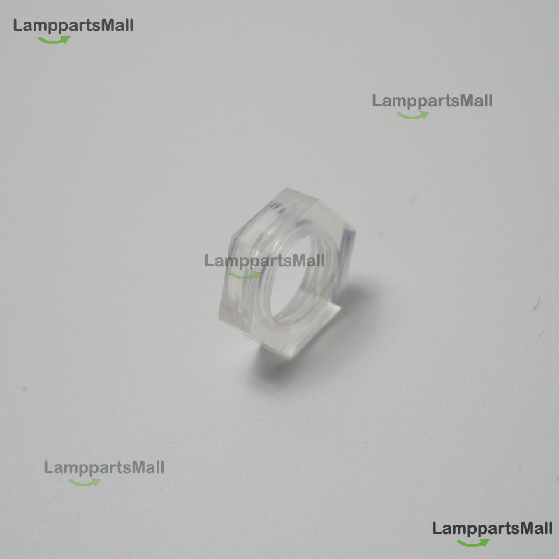 M10 transparent plastic nut