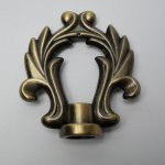 Chrome-plated green ancient gold bronze natural color ring inner teeth M10 craft flower pendant decoration