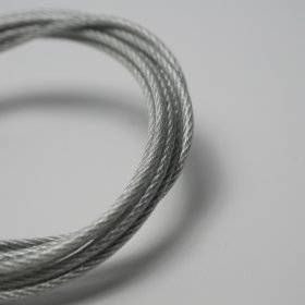 Single pull wire rope buckle tension head silver