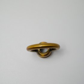Copper natural color ring 40*46 6mm, M10 inner teeth