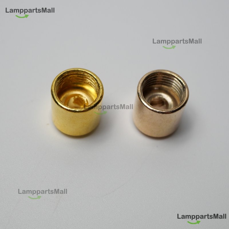 Black and white gold ancient chrome-plated French gold and copper natural color lock line buckle bushing nozzle 12*13