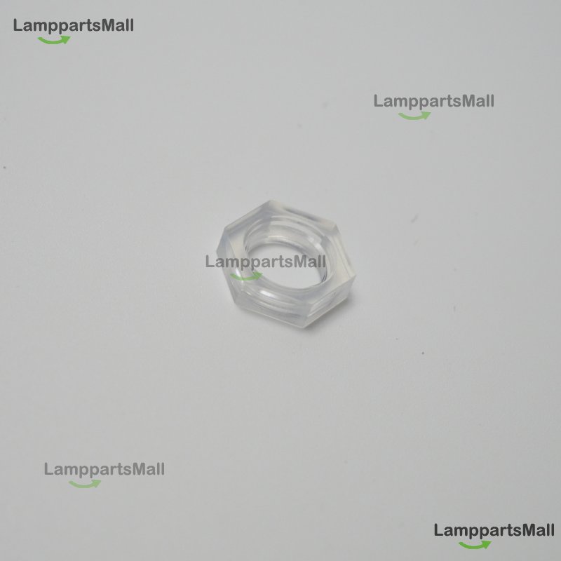 M10 transparent plastic nut