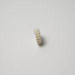 Black and white plastic d head screw nut angle adjustment handle screw nut chassis hand screw nut M4