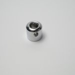 Black and white chrome lock line buckle bushing nozzle