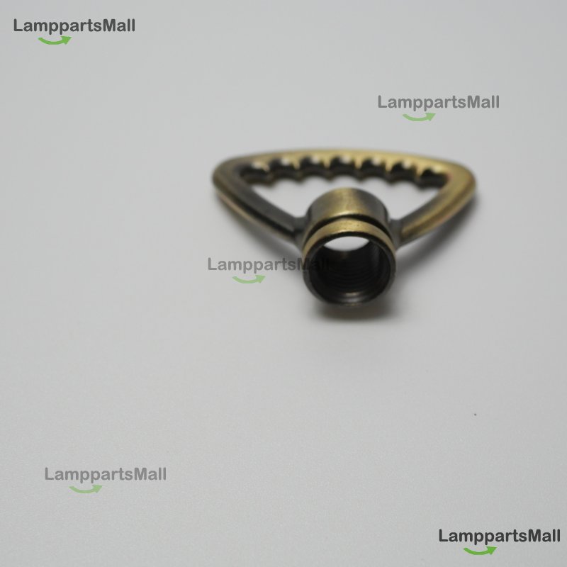 Green ancient chrome-plated rings 40*32 inner M10 triangle ring