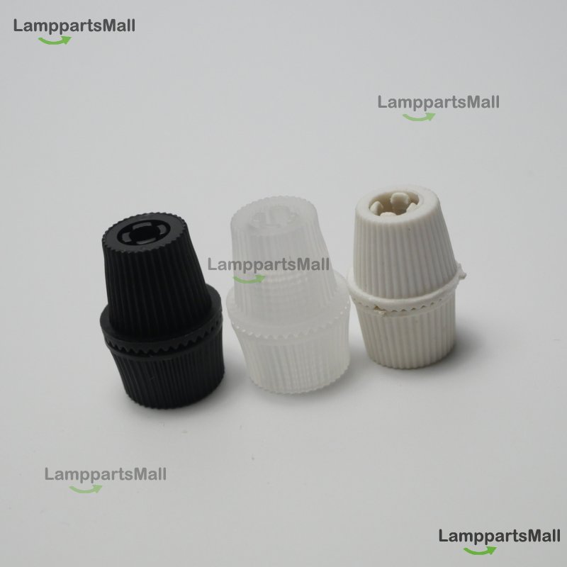 Black and white transparent lock thread buckle bushing nozzle 21*4 two-in-one M10 inner teeth