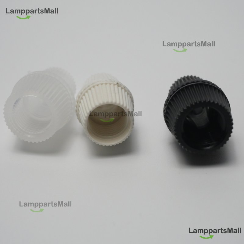 Black and white transparent lock thread buckle bushing nozzle 21*4 two-in-one M10 inner teeth