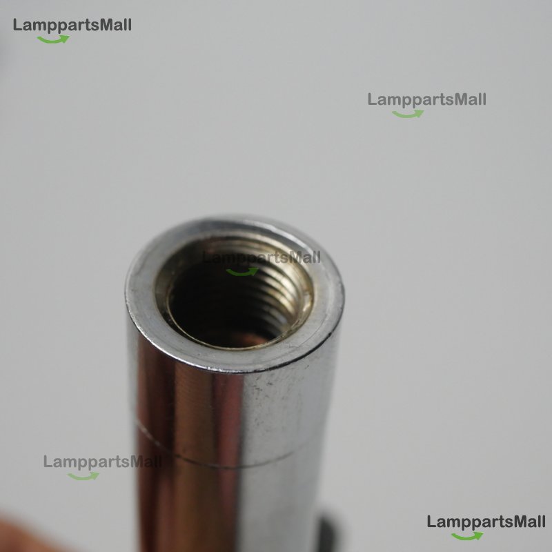 Chrome-plated copper natural color imitation gold-plated chrome universal head inner M10*10 15.5*55 180 degree round head with square palm/inner M10*9 outer M10*8 15.5*58 180 degree round head