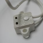 G4 ceramic lamp holder-small